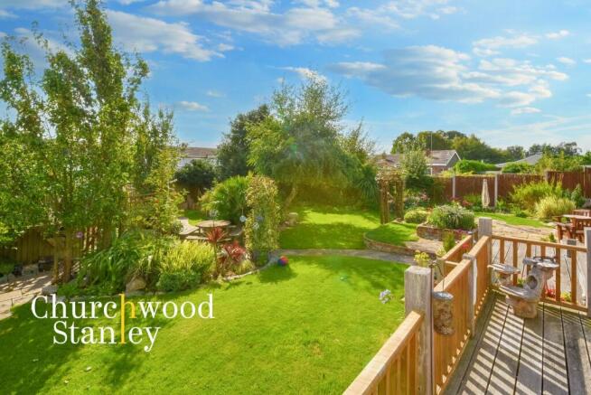 Decking to garden