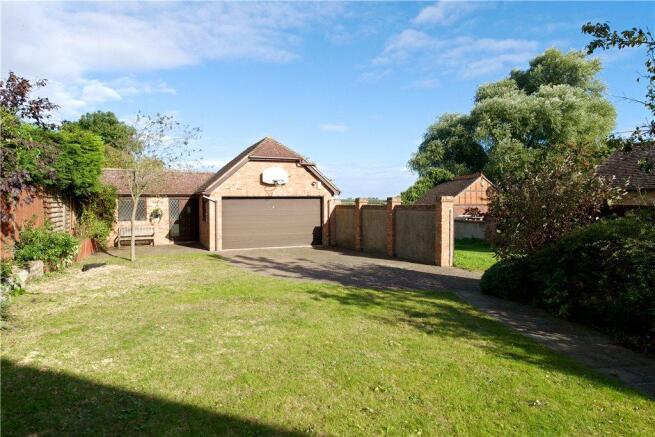 Rear Garden & Garage