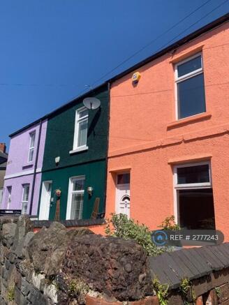 Outside With Small Walled Garden