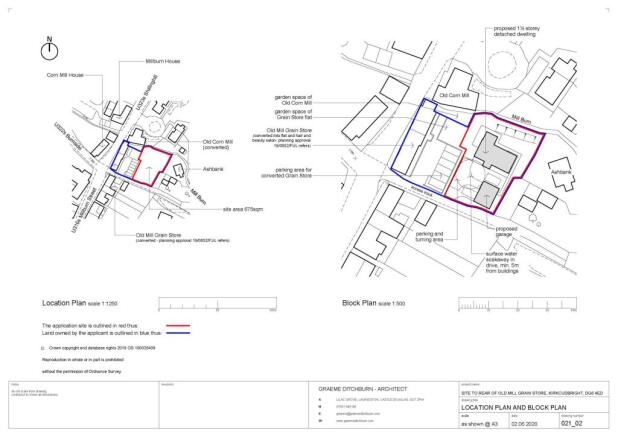Building Plot at the Old Grain Store, Millburn Str