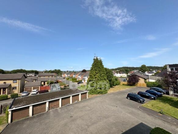 HIGH VIEW OF CAR PARK GREENLAW DRIVE PAISLEY PROPE