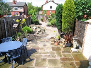 Rear garden