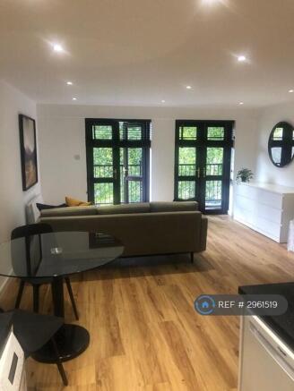 Living Area With Double Balcony