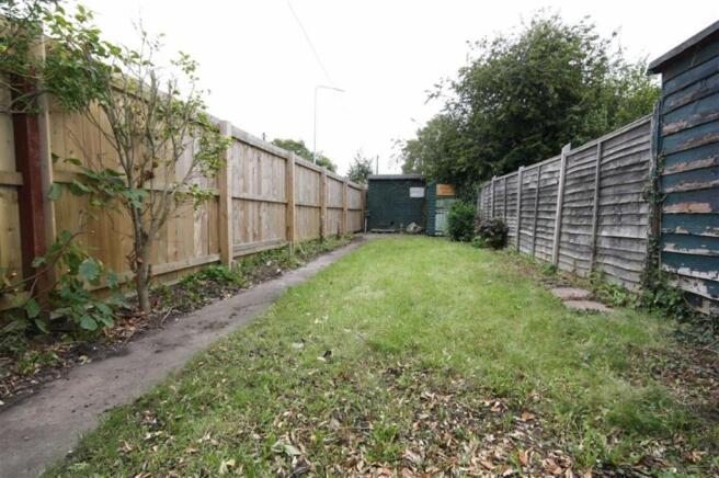 Rear garden
