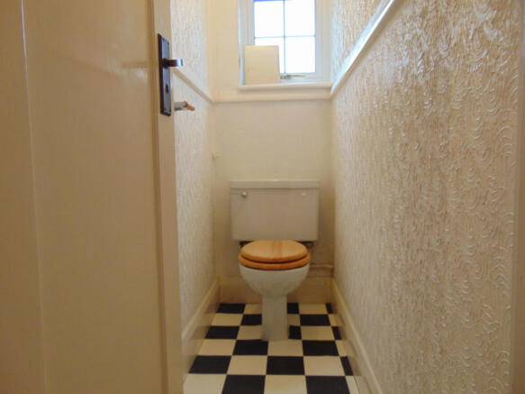 First floor toilet