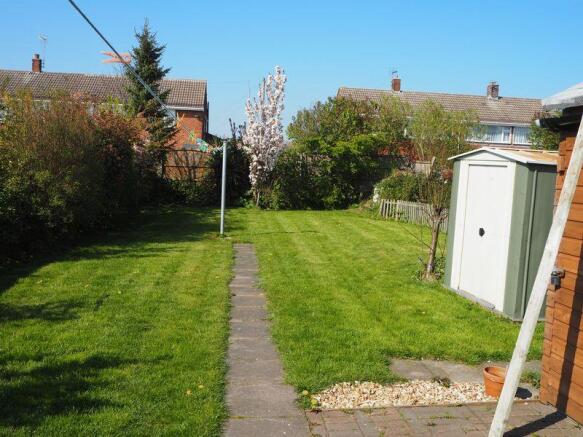 Large Rear Garden