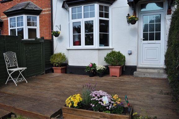 Decked area