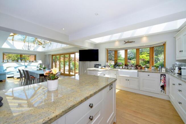 Kitchen/dining/family room