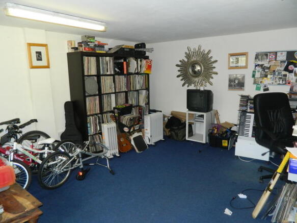 inside games room/office
