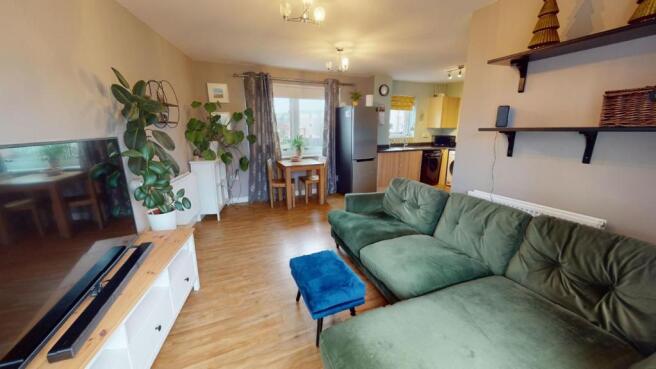 LOUNGE/KITCHEN/DINING ROOM