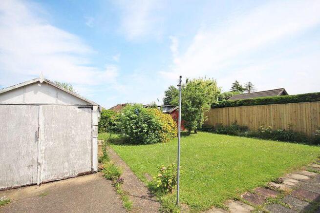 Rear garden