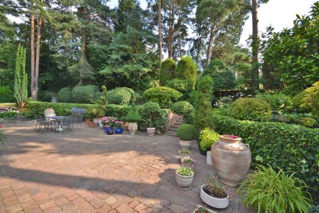 Rear garden