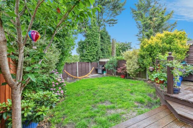 Rear garden