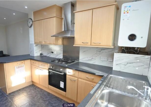 Modern fitted kitchen