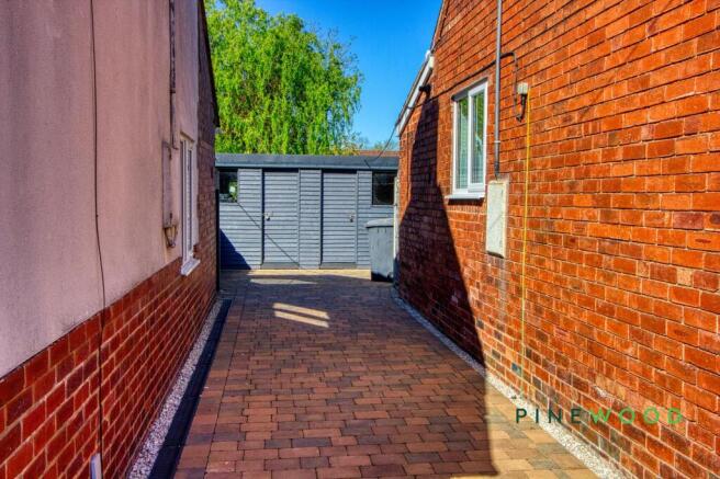 Rear Exterior Shed