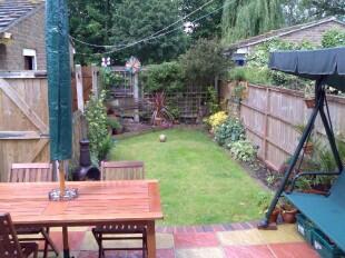 Rear garden