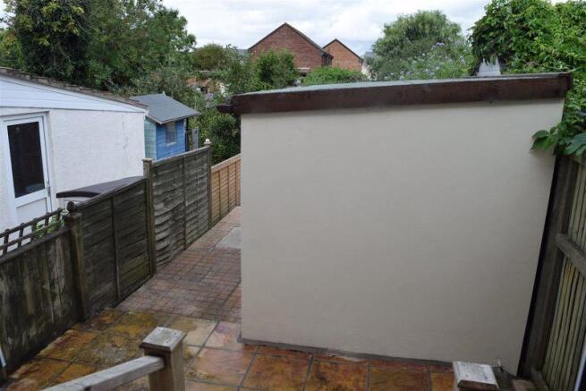 Rear of Property