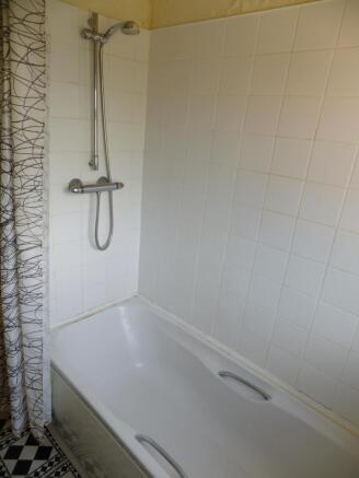 Shower over bath
