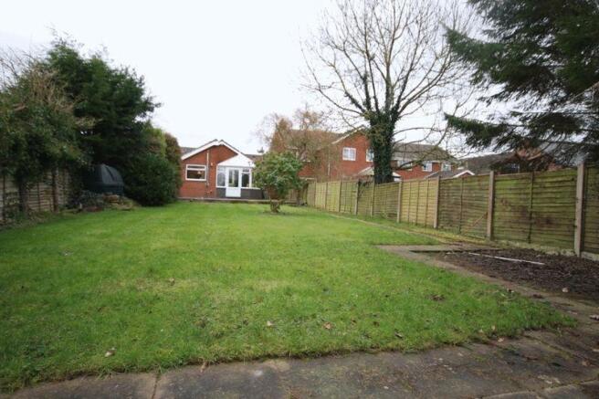Rear garden towards