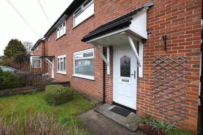 Covered entrance porch