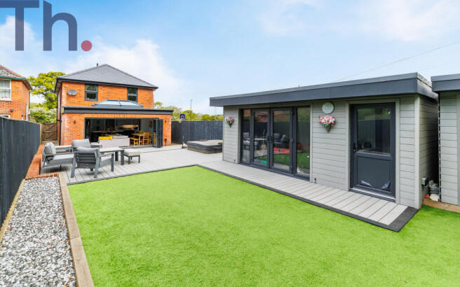 Rear Garden & Office/Studio