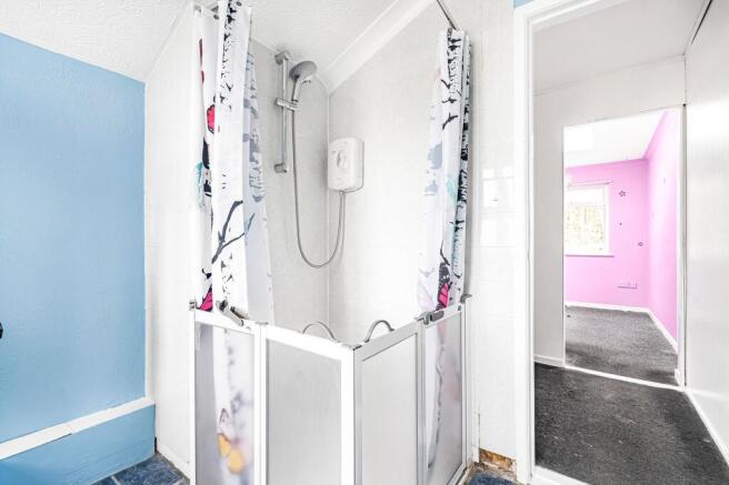 Ground floor shower room