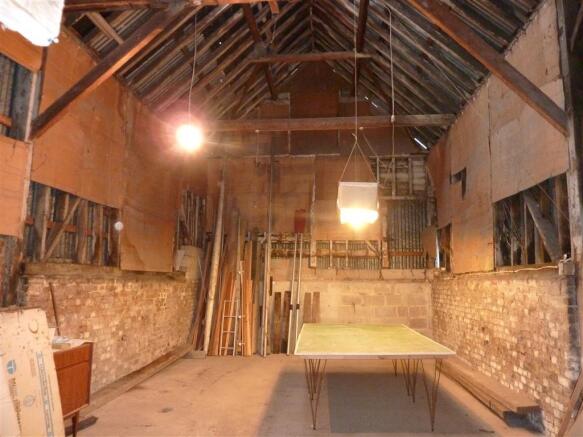 Inside Of Barn