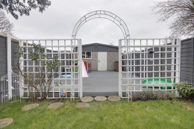 Decking & Garage