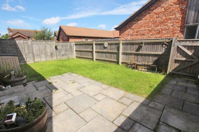Rear garden