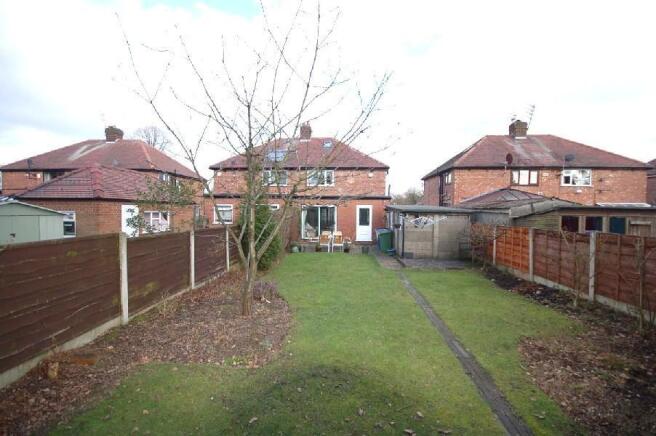 Rear garden