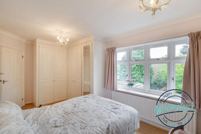 Main bedroom with fitted wardrobes