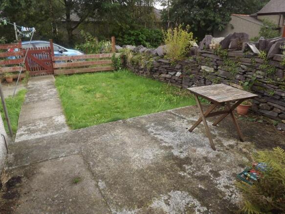Rear garden