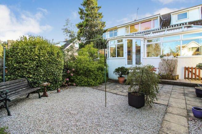 Rear garden