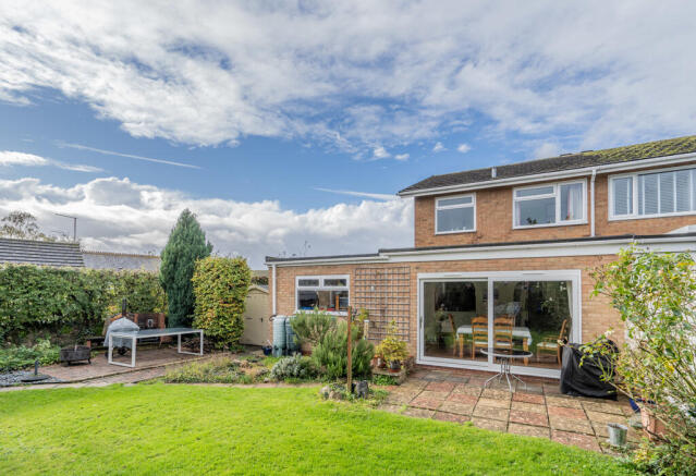 Rear garden