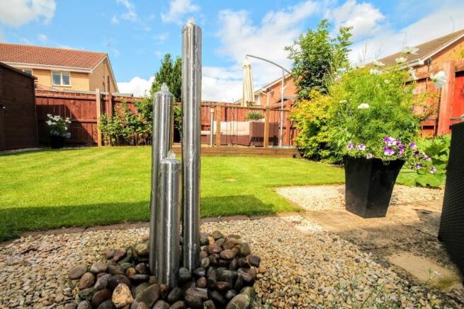 Rear garden