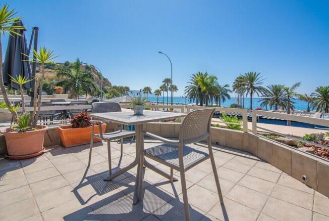 Terrace sea view