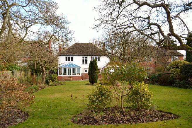 View from part way down the gardens