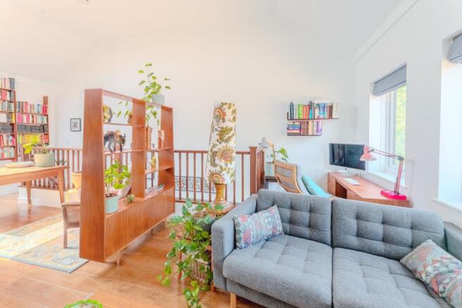 Open Plan Living Area & Kitchen on First Floor