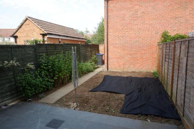 Garden (in the process of being laid to lawn)