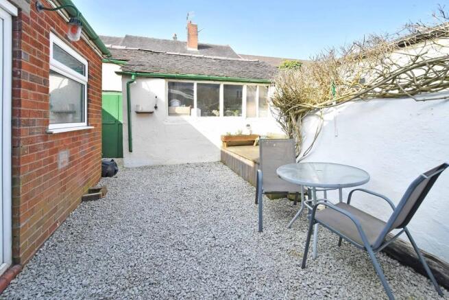 Rear garden