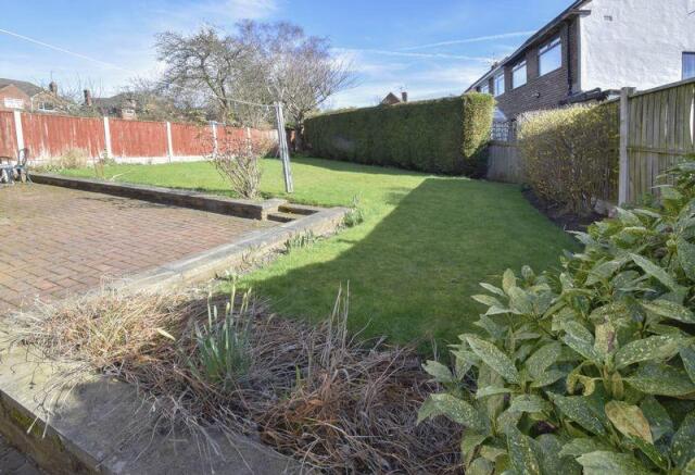 Rear garden