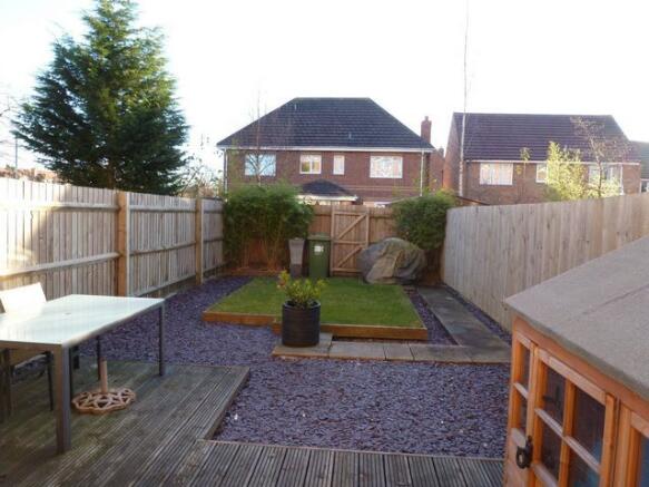 South Facing rear Garden