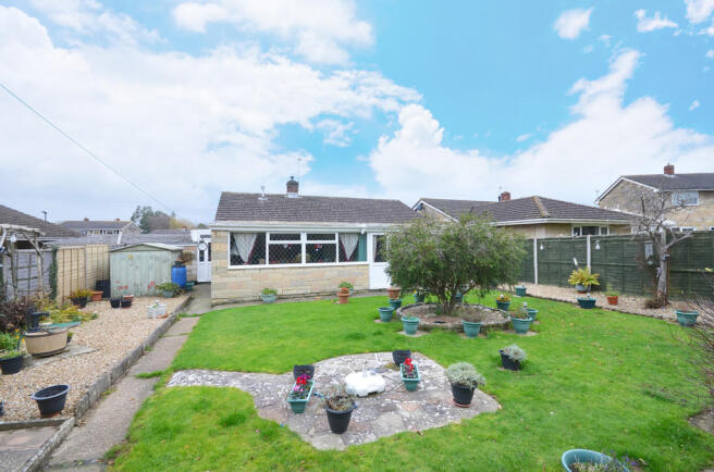 Rear garden