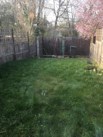 Rear garden