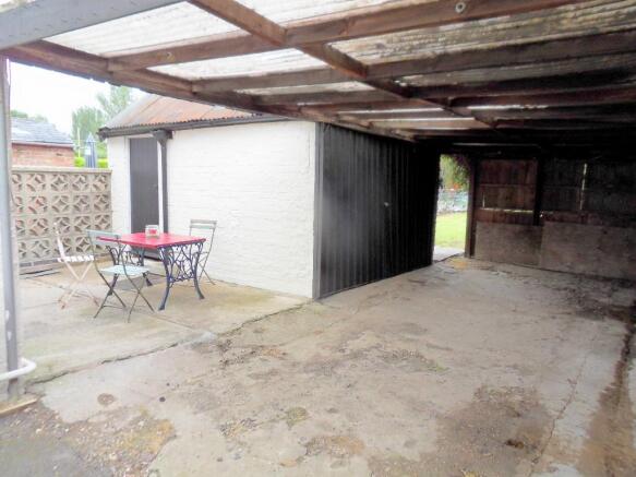 REAR PATIO/CARPORT