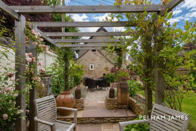 Garden Terrace, Garden, The Old School House, Harringworth