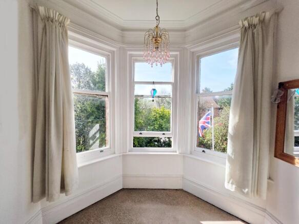 Turreted Bay Window
