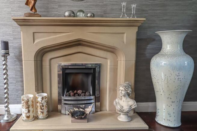 Fireplace in Lounge