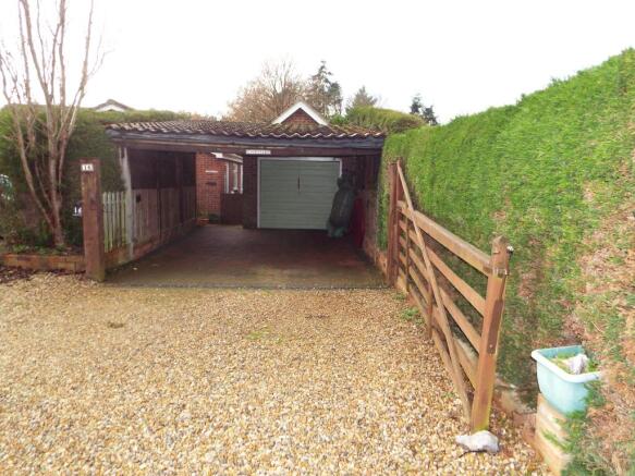 Garage and carport