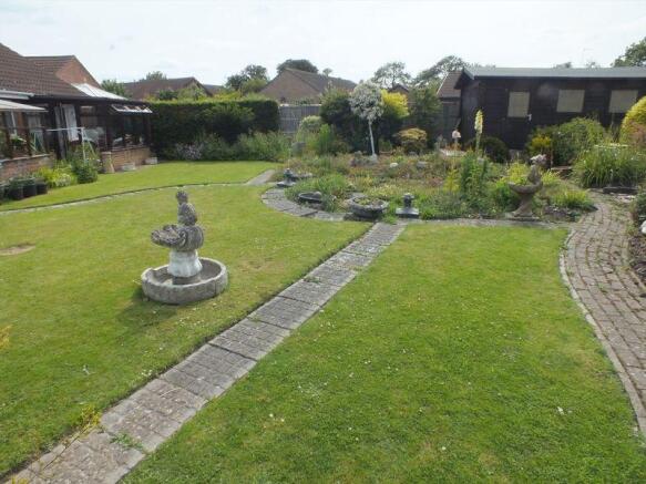 Rear garden